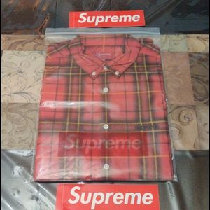 Supreme Spray Tartan Shirt